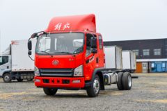 解放 虎VH 160马力 4.3米排半仓栅式载货车(CA5121CCYP40K42L2E6A84)