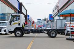 陕汽商用车 德龙G2 标准版 160马力 4.18米单排栏板轻卡(SX1042NP6331)