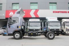 中国重汽HOWO 统帅 160马力 4.15米AT自动档单排厢式轻卡(ZZ5047XXYG3215F144B)