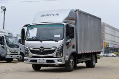 福田奥铃 玉兔Ⅲ 158马力 4.14米AMT自动档单排厢式轻卡(BJ5048XXY8JDA-AB4)