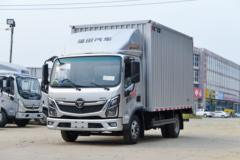 福田奥铃 玉兔Ⅲ 158马力 4.14米AMT自动档单排厢式轻卡(6开门)(BJ5048XXY8JDA-AB4)