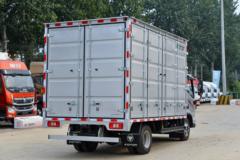 福田奥铃 玉兔Ⅲ 158马力 4.14米AMT自动档单排厢式轻卡(6开门)(BJ5048XXY8JDA-AB4)