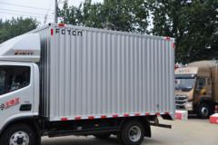 福田奥铃 玉兔Ⅲ 158马力 4.14米AMT自动档单排厢式轻卡(6开门)(BJ5048XXY8JDA-AB4)