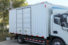 智蓝轻卡&nbsp;电动载货车上装图片