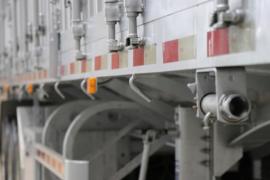 12米系列&nbsp;仓栅式半挂车外观图片