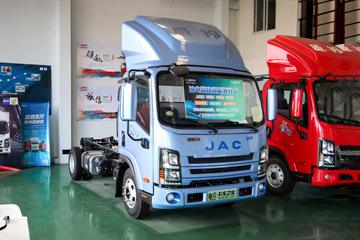 江淮 威铃HV6 4.5T 4.18米单排插电式混合动力栏板轻卡(HFC1041PHEV2Q)15.5kWh