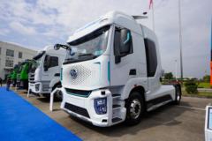 上汽红岩 杰狮H6 18T 4X2 燃料电池牵引车(CQ4180FCEVSS441A)