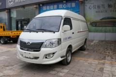 厦门金龙 金威 捷运 95马力 CNG 2座高顶封闭货车