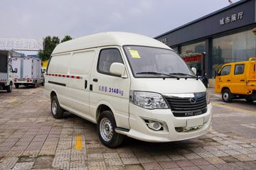 厦门金龙 金威 捷运 117马力 2.2L汽油 2座 高顶封闭货车