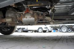 厦门金龙 金威 捷运 117马力 2.2L汽油 2座 高顶封闭货车