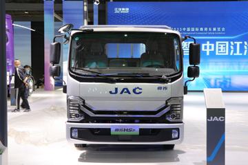 江淮 帅铃HS7 4.18米单排插电式混合动力仓栅式轻卡 江淮华霆17.28kWh