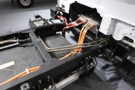 EV200 电动载货车底盘图片