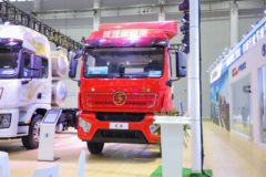 陕汽康明斯 龙骥 280马力 4X2 9.5米LNG厢式载货车(SX5189XXYLB721TLQ1)