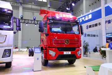 陕汽康明斯 龙骥 280马力 4X2 9.5米LNG厢式载货车(SX5189XXYLB721TLQ1)