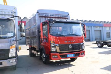 中国重汽HOWO 统帅 160马力 4.15米单排仓栅式轻卡(国六)(ZZ5047CCYC3215F145)