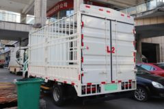 解放 J6F 4.5T 4.16米单排纯电动仓栅式轻卡(CA5044CCYP40L2BEVA84)81.1kWh