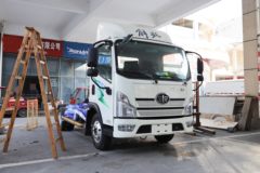 解放 领途 4.5T 4.16米单排纯电动厢式轻卡(CA5046XXYP40L1BEVA80)81.14kWh