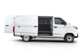 江豚&nbsp;电动封闭厢货货厢图片