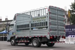 中国重汽HOWO 统帅 160马力 4.15米AT自动档单排仓栅式轻卡(ZZ5047CCYC3314F145)