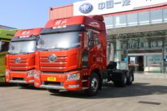 一汽解放 J6P重卡 510马力 6X4 LNG牵引车(CA4250P66M25T1E6)