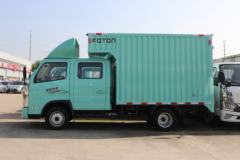 福田 奥铃M卡 1.6L 122马力 汽油 2.7米双排厢式小卡(液刹)