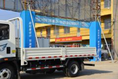 中国重汽HOWO 悍将 160马力 4.15米单排栏板轻卡(万里扬6档)(ZZ1127H3315F1)