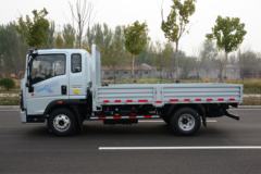 中国重汽HOWO 统帅 160马力 3.85米AT自动档排半栏板轻卡(国六)(ZZ1047F3215F145)