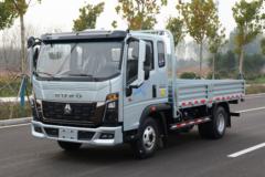中国重汽HOWO 统帅 160马力 3.85米AT自动档排半栏板轻卡(国六)(ZZ1047F3215F145)