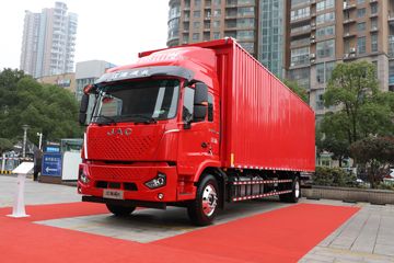 江淮 格尔发A6 PLUS 240马力 4X2 9.8米翼开启厢式载货车(HFC5181XYKP3K2A70S)