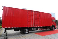 江淮 格尔发A5XⅢ中卡 300马力 4X2 9.8米AMT自动档翼开启厢式载货车(HFC5181XYKP2K2A70S)