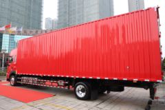 江淮 格尔发A5XⅢ中卡 300马力 4X2 9.8米AMT自动档翼开启厢式载货车(HFC5181XYKP2K2A70S)