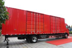 江淮 格尔发A5LIII中卡 245马力 4X2 10米翼开启厢式载货车(HFC5181XYKP3K2A70DS)