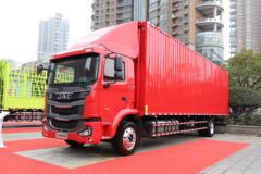 江淮 格尔发A5LIII中卡 245马力 4X2 10米翼开启厢式载货车(HFC5181XYKP3K2A70DS)
