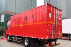 江淮 格尔发A5XIII重卡 220马力 4X2 6.8米杂项危险物品厢式运输车(酷老板牌)(JSD5180XZWH6)