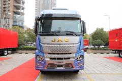 江淮 格尔发 星耀X7 520马力 8X4 9.3米AMT自动档冷藏车(HFC5324XLCP1K6H43S)