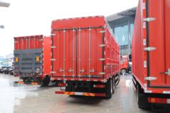 一汽解放 J6V 510马力 8X4 9.4米LNG仓栅式载货车(CA5310CCYP66M25L7T4E6)