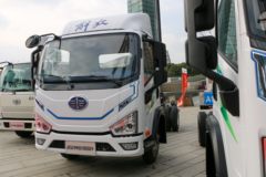 解放 虎6G 4.5T 4.16米单排纯电动厢式轻卡86.554kWh