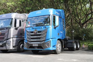 福田 欧曼GTL 星翼版 460马力 6X4 LNG自动档危险品牵引车(BJ4259L6DLL-07)