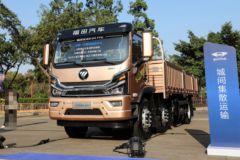 福田瑞沃 圣龙ES5 Pro 240马力 6X2 6.8米栏板载货车(BJ1244VNPFB-01)