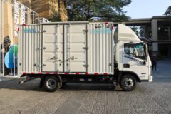 欧马可 智蓝ES1 4.5T 4.14米单排换电式纯电动厢式轻卡100.46kWh
