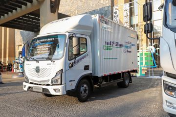 欧马可 智蓝ES1 4.5T 4.14米单排换电式纯电动厢式轻卡100.46kWh
