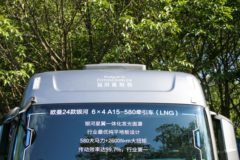 福田 欧曼银河 580马力 6X4 LNG自动档牵引车(BJ4259L6DLL-05)