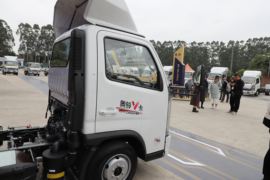 奥铃V卡&nbsp;载货车外观                                                图片