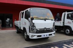 福田 奥铃M卡 132马力 3.19米双排栏板小卡(气刹)(宽轮距)(BJ1044V9ABA-AB1)