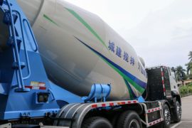 欧曼行星&nbsp;混凝土搅拌车上装                                                图片