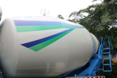 福田 欧曼行星 31T 8X4 6.86方纯电动混凝土搅拌车(BJ5311GJBEVGRF-01)350kWh