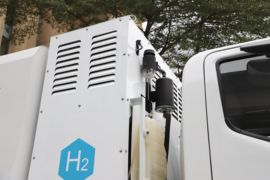 福田欧航底盘&nbsp;扫路车底盘图片