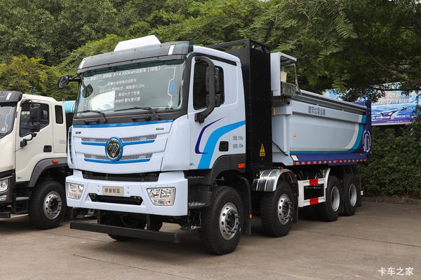 福田 欧曼GTL 质享版 31T 8X4 8.4米纯电动自卸车400kWh