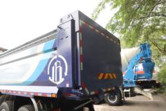 福田 欧曼GTL 质享版 31T 8X4 5.8米换电式纯电动自卸车350kWh