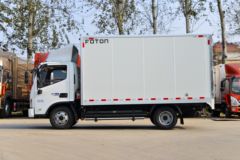福田奥铃 智蓝EL 4.5T 4.14米单排纯电动厢式轻卡81.14kWh